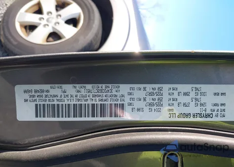 2012 Dodge Journey Sxt из США, поврежденный, VIN 3C4PDCBG9CT170511